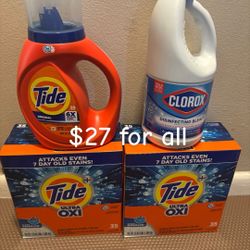 Tide Detergent Bundle 