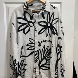 Jacquemus Linin Black And White Long Sleeve