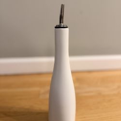 Porcelain Olive Oil Bottle (never used) 