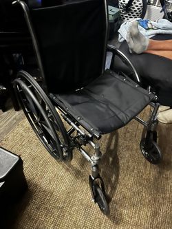 Drive Wheelchair Foldable Light Weight Black