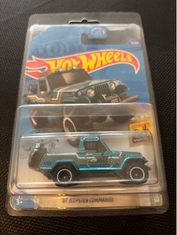 Hot Wheels STH 2020 Super Treasure Hunt US Card '67 Jeepster Commando