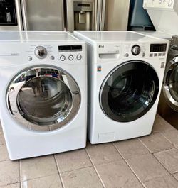 24 inch LG Front Load Washer and Dryer Set