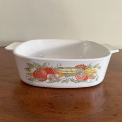 Corning ware Garden Harvest Casserole Dish A-2-8 2L USA