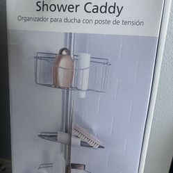 Mainstays Tension Rod Shower Caddy