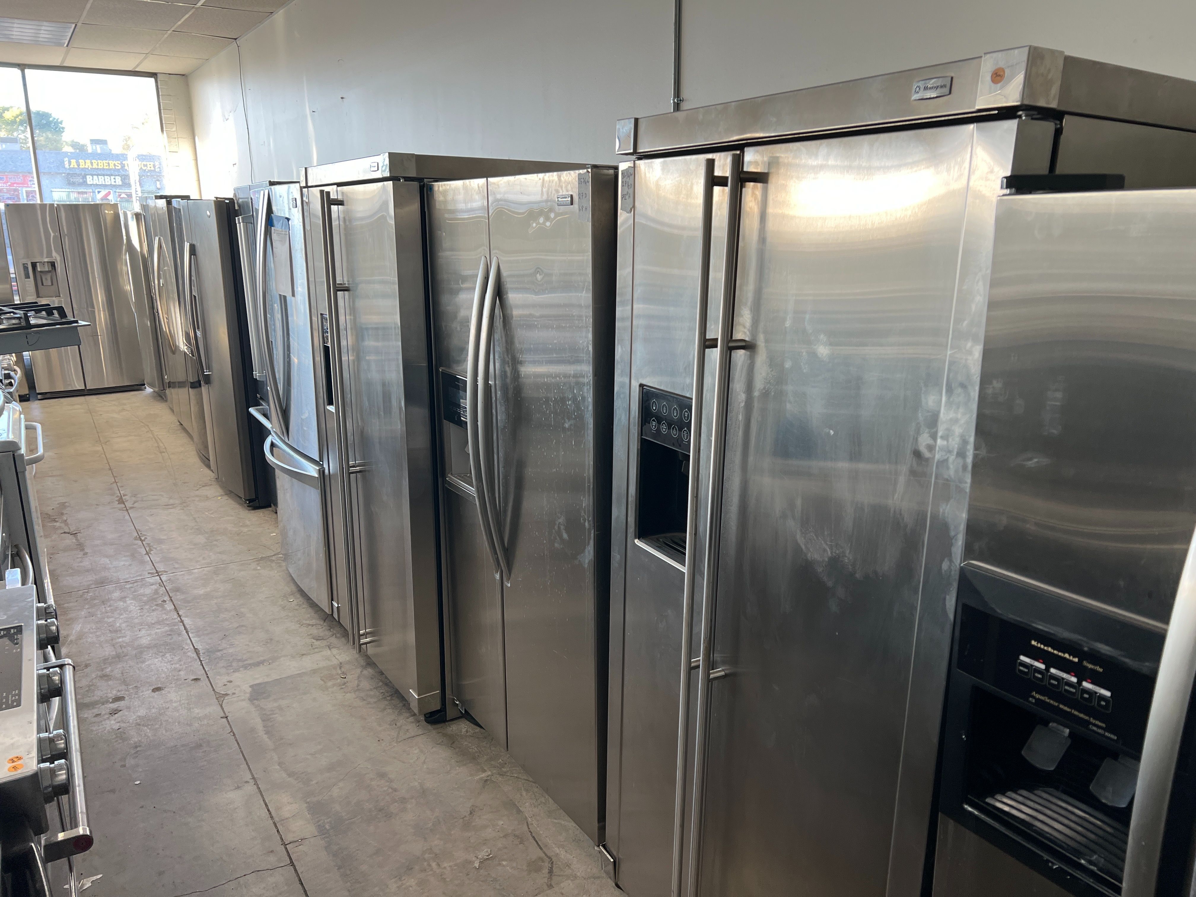 2 LOCATIONS -USED REFRIGERATORS FOR SALE /FREE DELIVERY /120 DAY WARRANTY