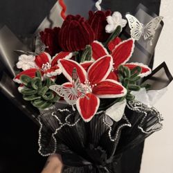 Fuzzy Wire Flower Boquete