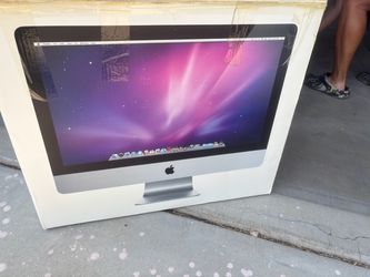 Apple iMac is an all-in-one desktop computer