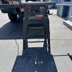 craftsman 10" table saw 