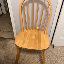 Wood Desk chair 