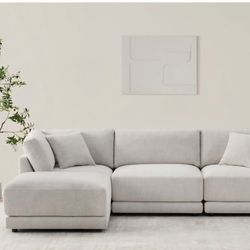 Fabric Couch 4 Pieces,  In Excellent Condition. 