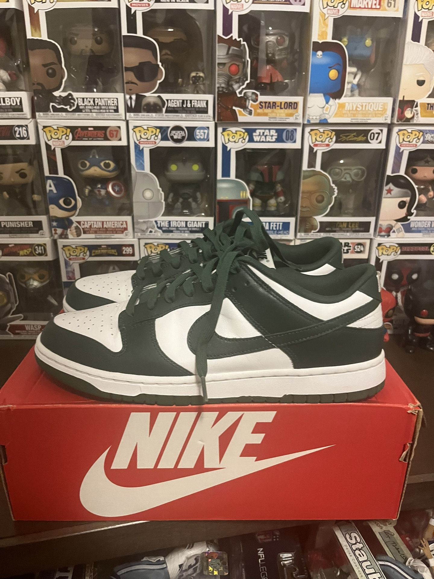 Michigan Spartan Dunks