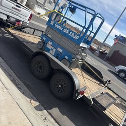 Double axle trailer 16x7