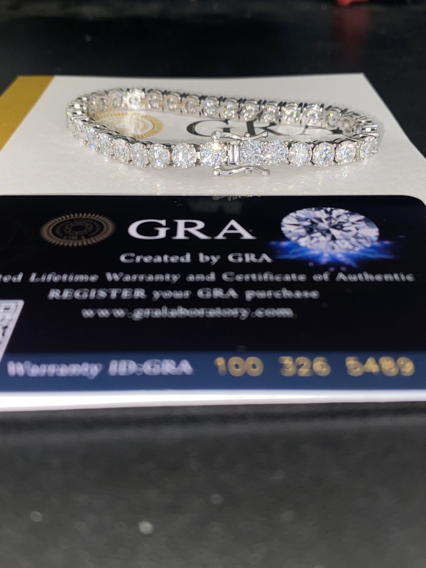 Moisanite Tennis Bracelet