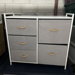 Dresser for Bedroom with 5 Drawers, Wide Chest of Drawers