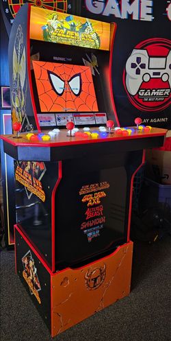 Golden Axe Arcade1up Cabinet With Over 15,000 Video Games