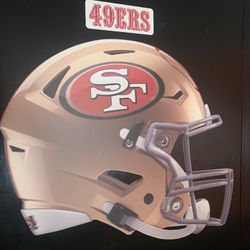 49ers Removable Wall Decal