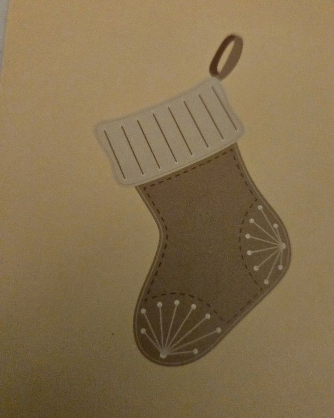 Christmas  Stocking Die