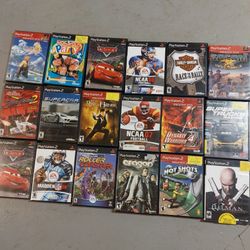 Ps2 Games Diferents Prices Started 5 Dollars And Up 