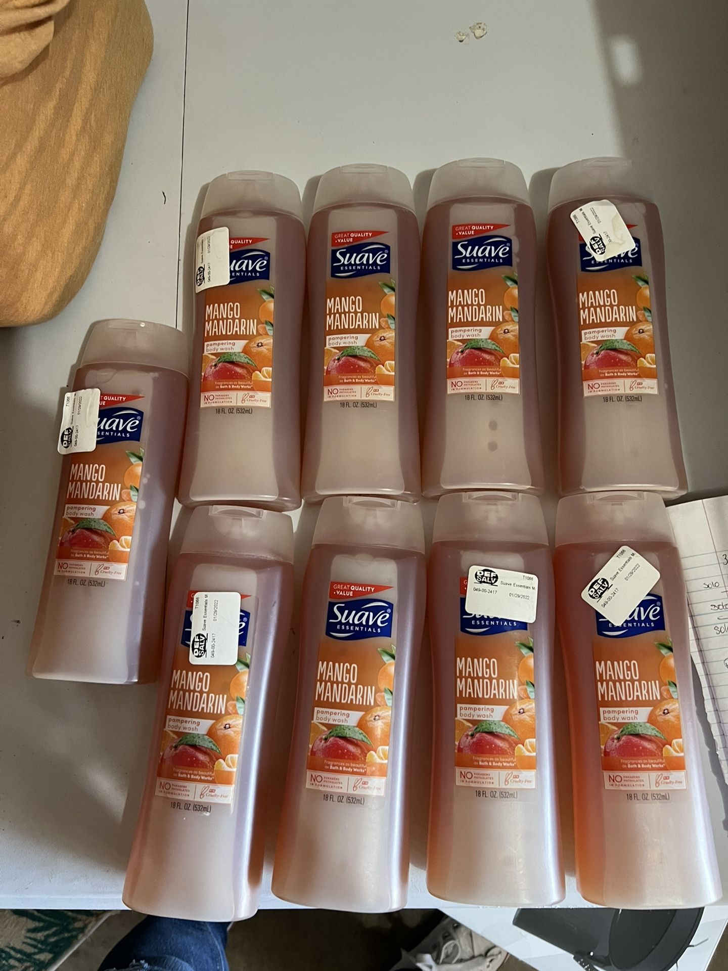 Suave Mango Mandarin Body Wash- Discontinued