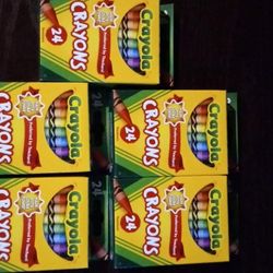 Crayola Crayons Lot Of 5