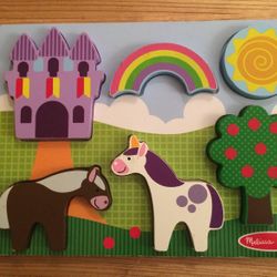 Melissa And Doug 6 Piece Puzzle Game