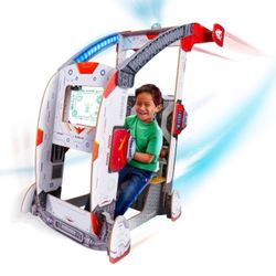 KidKraft Ultimate Spaceship Wooden Pretend Play Set with Lights Sounds and Space Projector