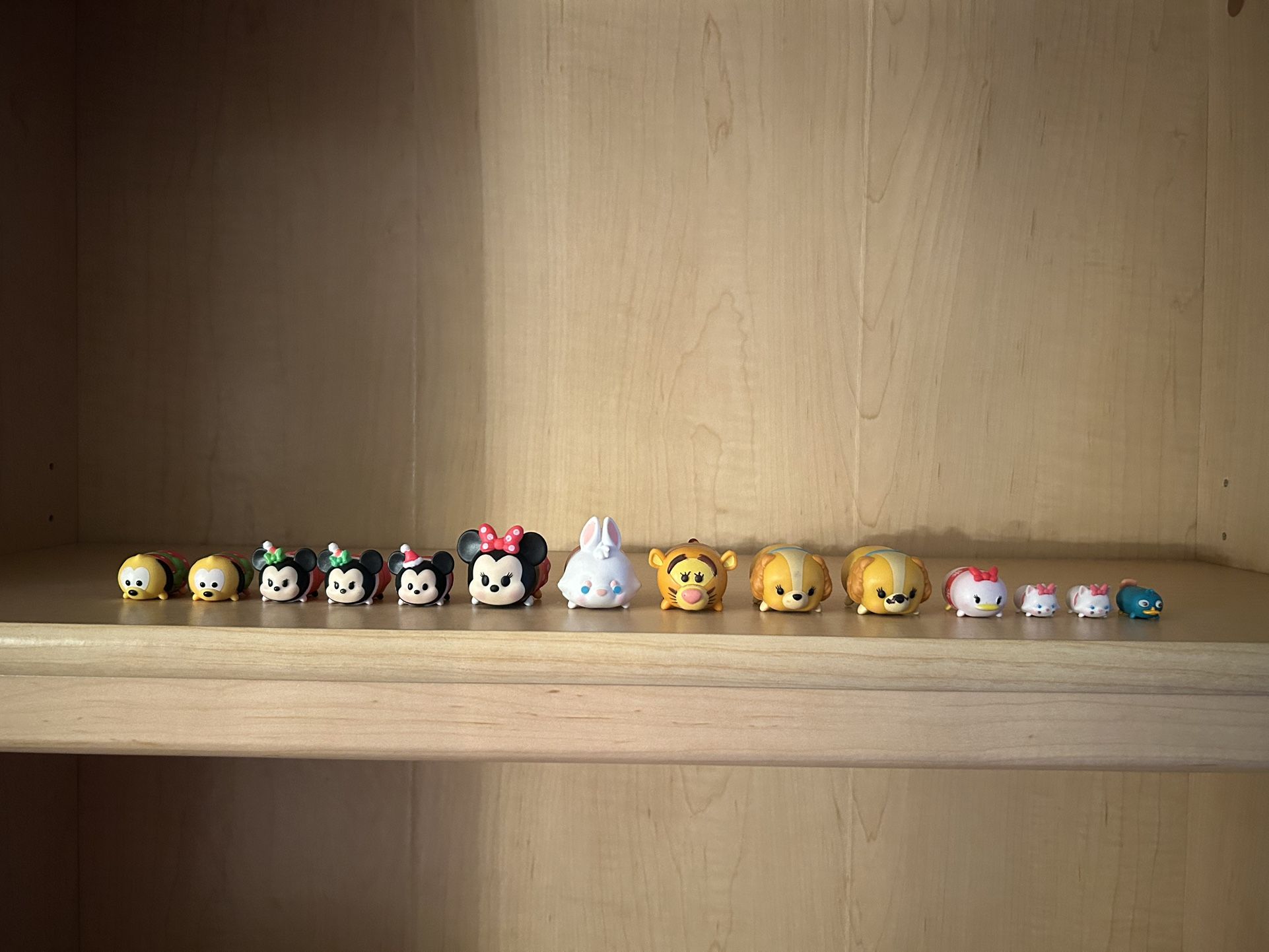 Tsum Tsum lot, collection, 15 small, big, medium assortment. Christmas Tsum Tsums.