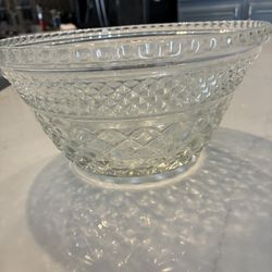 Large Glass Bowl