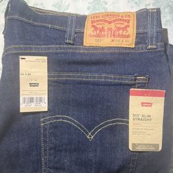 513 LEVIS JEANS BRAND NEW 38 - 30