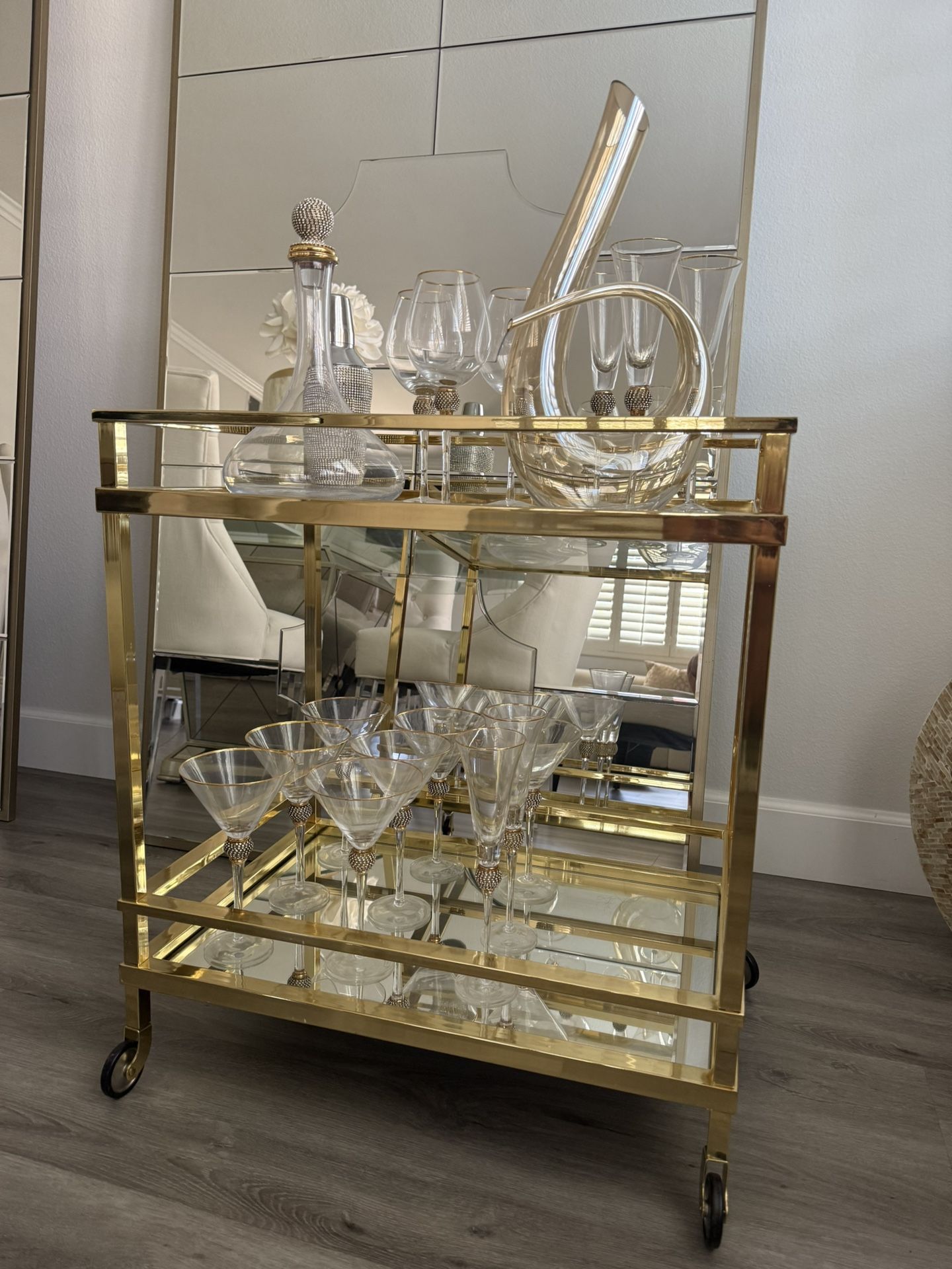 Bar Cart From Z Gallerie