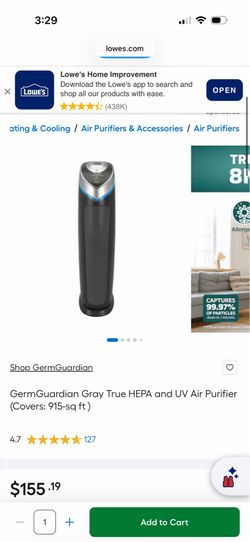 Germguardian air purifier