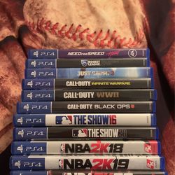 Ps4 games 