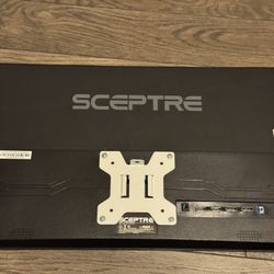Sceptre New 22-inch Gaming Monitor 144Hz HDMI DisplayPort Built-in Speakers (E225W-FW144 Series) + FREE White Premium Monitor Stand