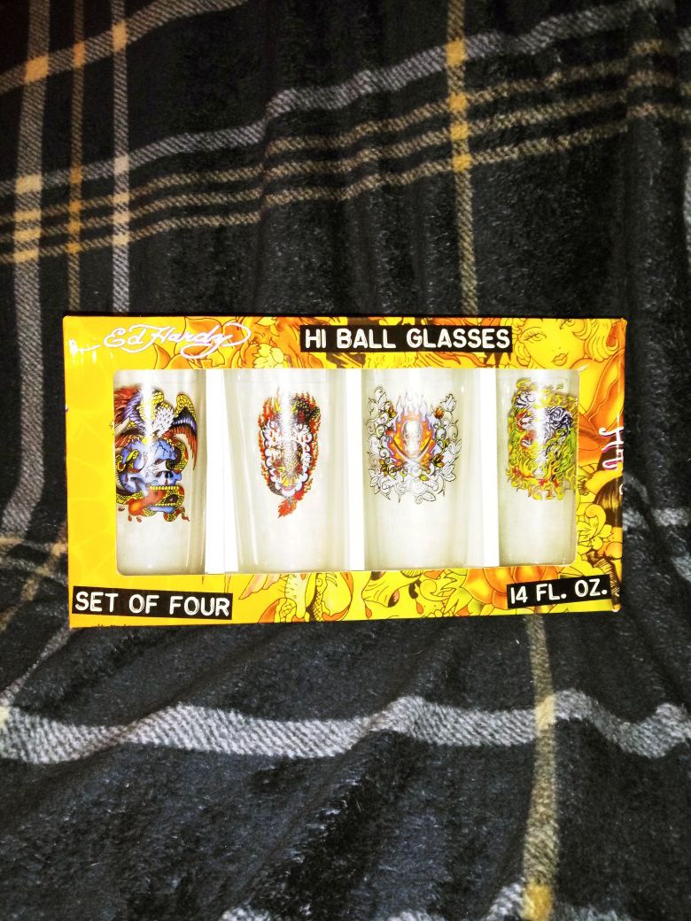 ED Hardy Collectable Glasses