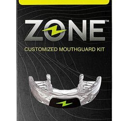 Zone Mouthguard Sports Mouth Piece. Custom Fit in minutes. No Boil Technology