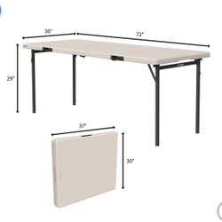 6’ Folding Table