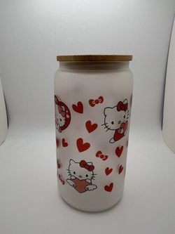 Valentines Day 16oz Glass Tumblers