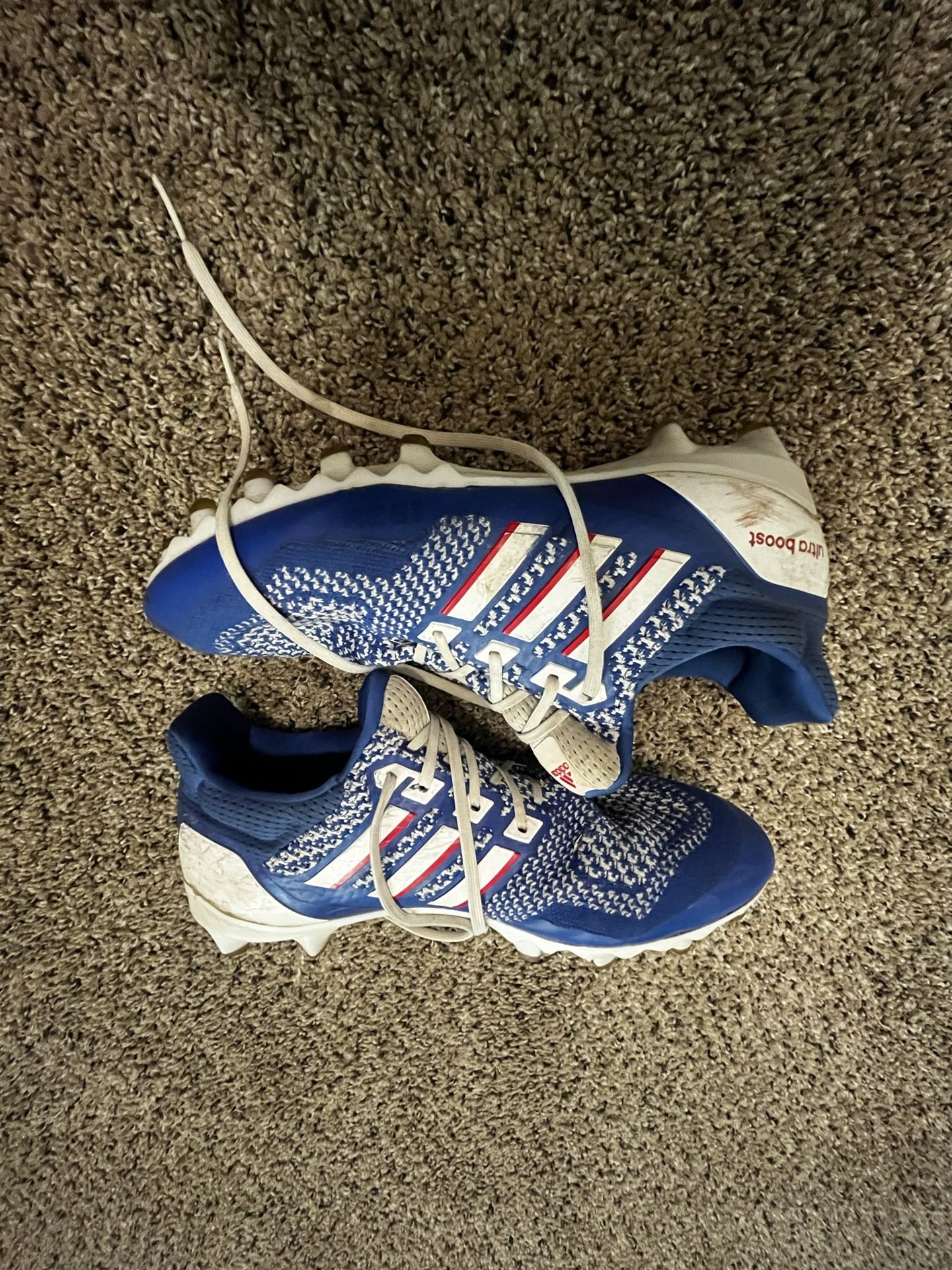 Kansas Football Cleats Size 10.5 (shoot Me Offers)