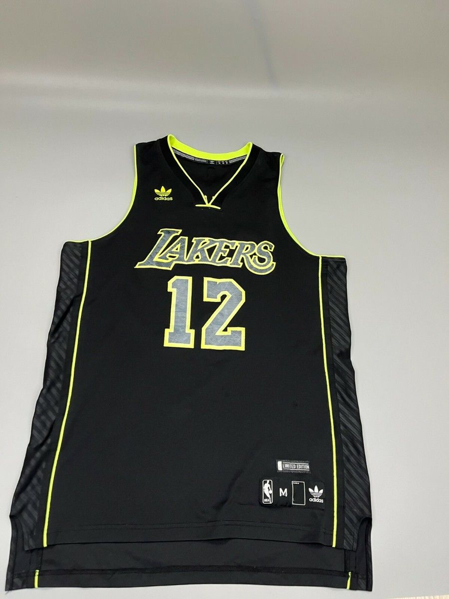 Lakers Dwight Howard Black Neon Jersey XXL.