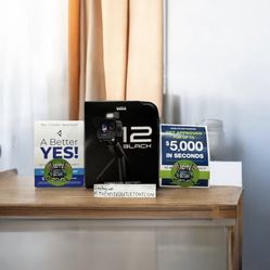 6554865 GoPro hero 12 creator edition action camera floor model display 