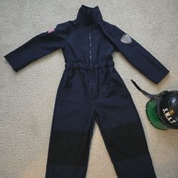 Pretend Play - SWAT uniform with helmet Size 5/6