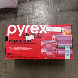 Pyrex 20 Piece Container Set