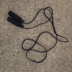 Used Speed Jump Rope Exercise & Fitness Black 

10
