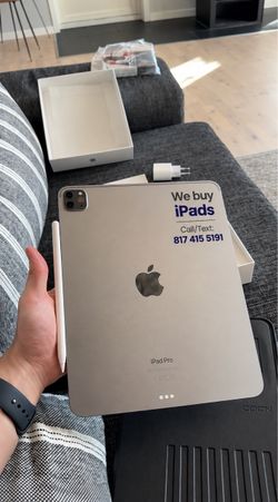 We buy Ipads