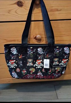 Ed Hardy medium size tote bag/ purse