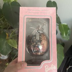 Vtg 1997 Barbie Christmas Ornament 35th Anniversary New in Box