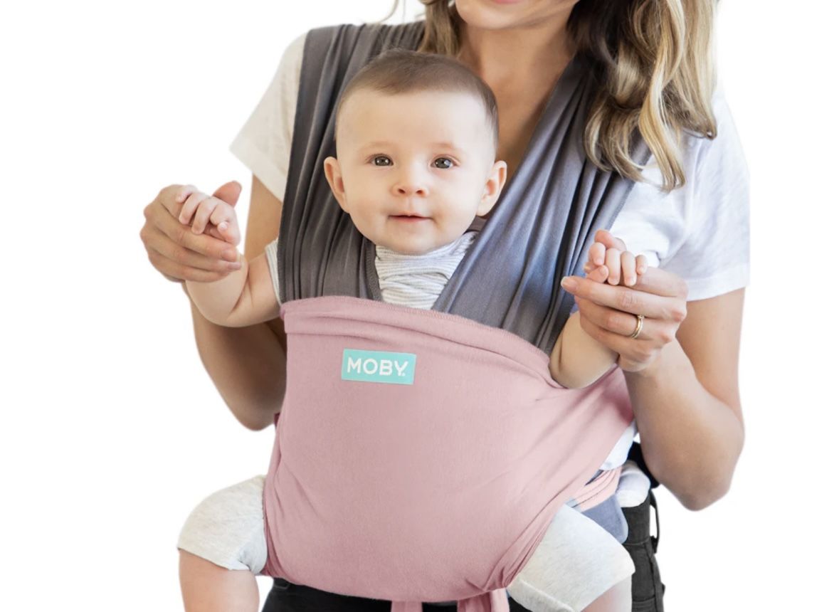 MOBY Easy-Wrap Carrier - Dusty Rose