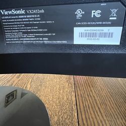 😀Gaming monitor 24 in  viewsonic😀