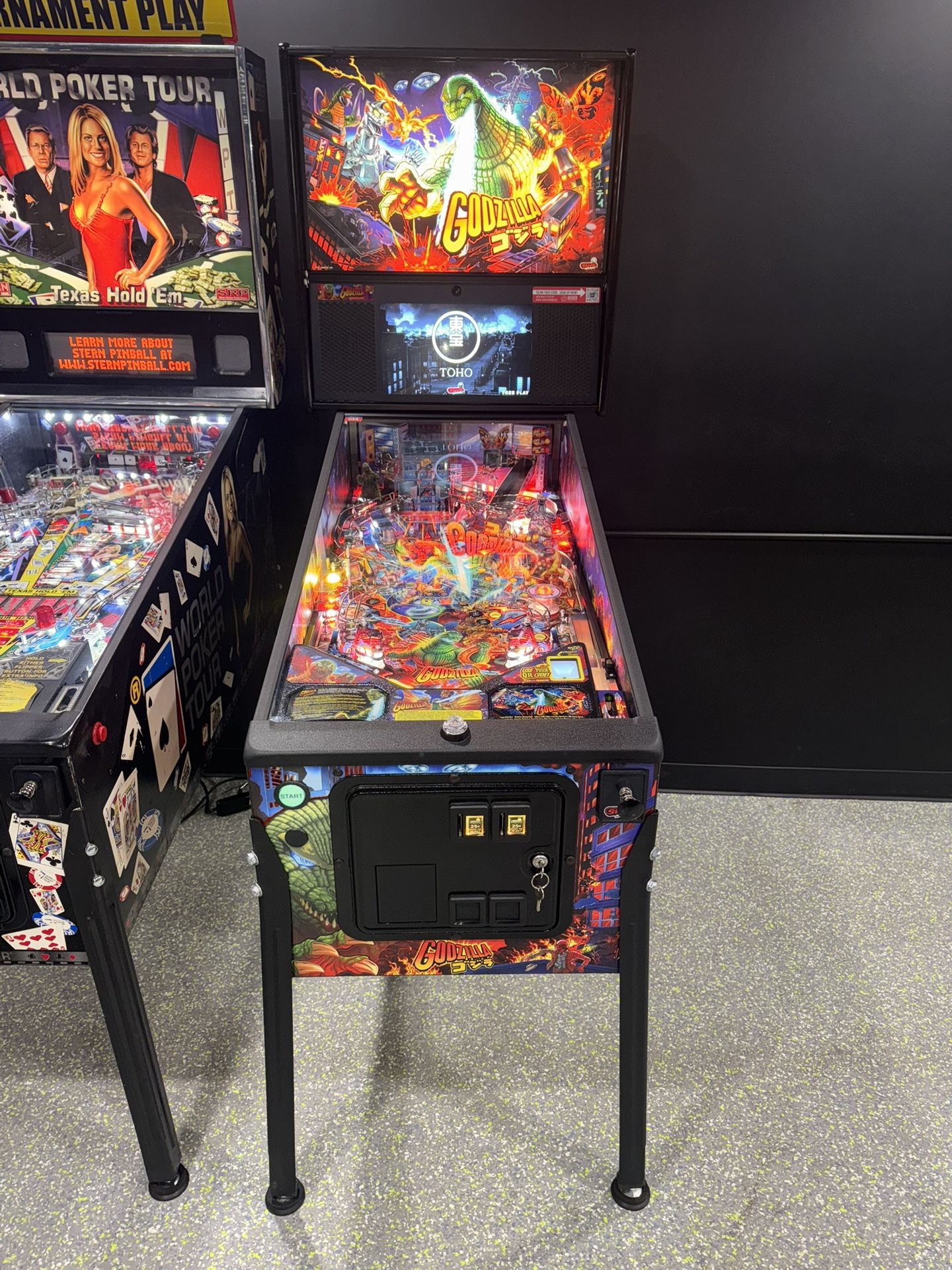 Godzilla Pro Edition Pinball Machine By Stern