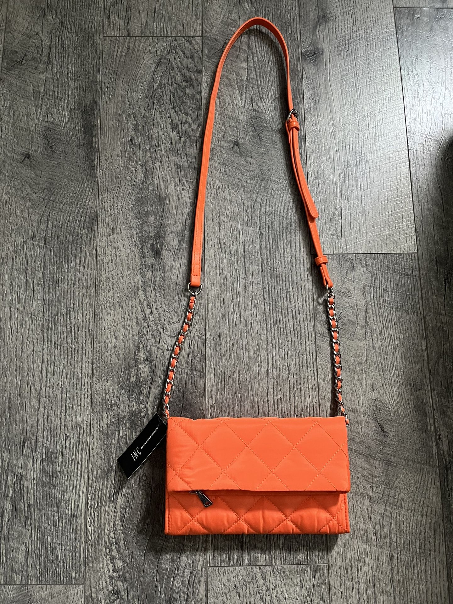 NEW BEAUTIFUL QUILTED INC INTERNATIONAL CONCEPTS CROSSBODY PURSE